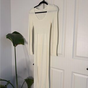 rag & bone Sunny Midi Dress in Ivory